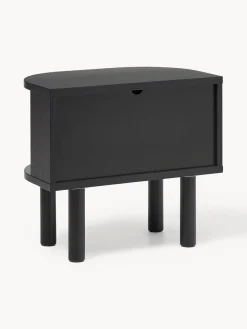 Westwing Collection Mesita de noche con frente acanalado Calary^ Mesitas De Noche|Mesitas De Noche