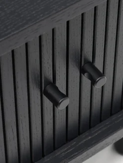 Westwing Collection Mesita de noche con frente acanalado Calary^ Mesitas De Noche|Mesitas De Noche