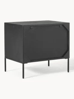 Westwing Collection Mesita de noche de madera de mango June, con cajones