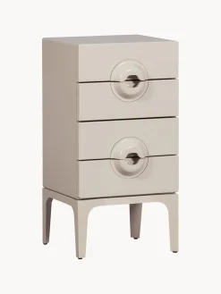 Mesita de noche de madera de eucalipto Merge^ Mesitas De Noche|Mesitas De Noche