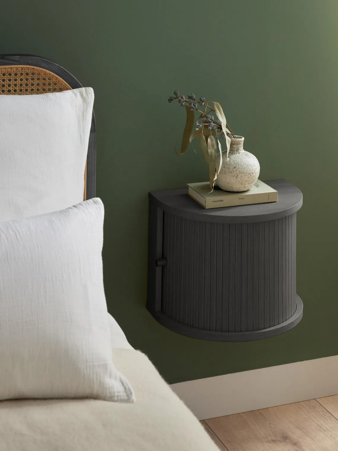 Westwing Collection Mesita de noche de pared Calary