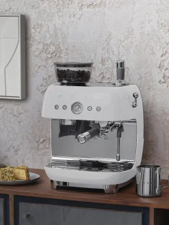 Smeg Máquina de café con portafiltro 50's Style^ Máquinas De Café