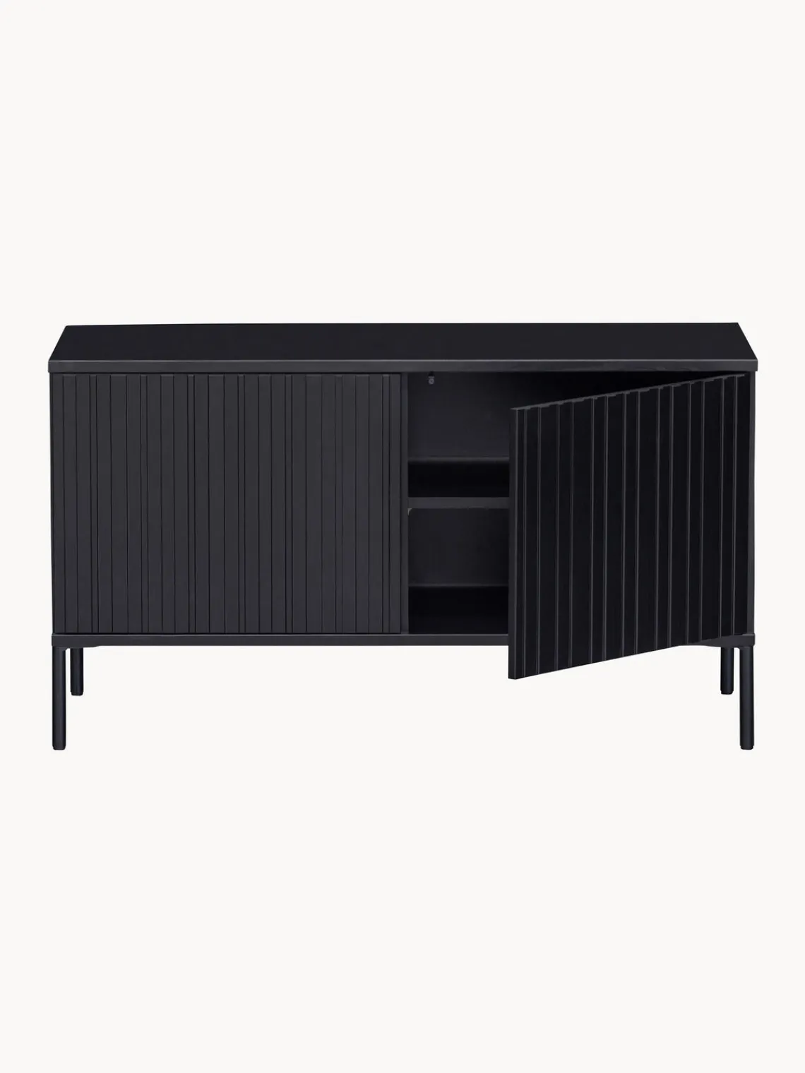 Mueble TV de madera de pino Avourio, 2 puertas^ Muebles De Tv|Muebles De Tv