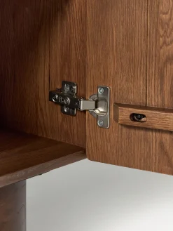 Westwing Collection Mueble TV de madera de roble Cadi^ Muebles De Tv|Muebles De Tv