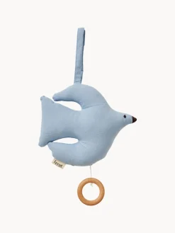 Ferm Living Kids Móvil de música de algodón ecológico Swif Bird^Niños Decoración Infantil|Cajas Musicales Y Móviles