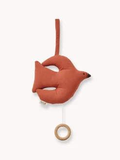 Niños Ferm Living Kids Móvil de música de algodón ecológico Swif Bird