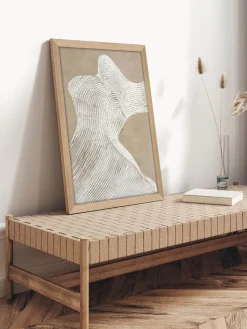 Malerifabrikken Nordic Art / Raw shape 3 / 30x40 CM / Marco de roble^ Lienzos|Jarrones