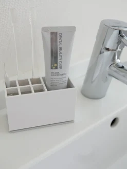 Yamazaki Organizador cepillos de dientes Mist^ Portacepillos De Dientes|Jarrones