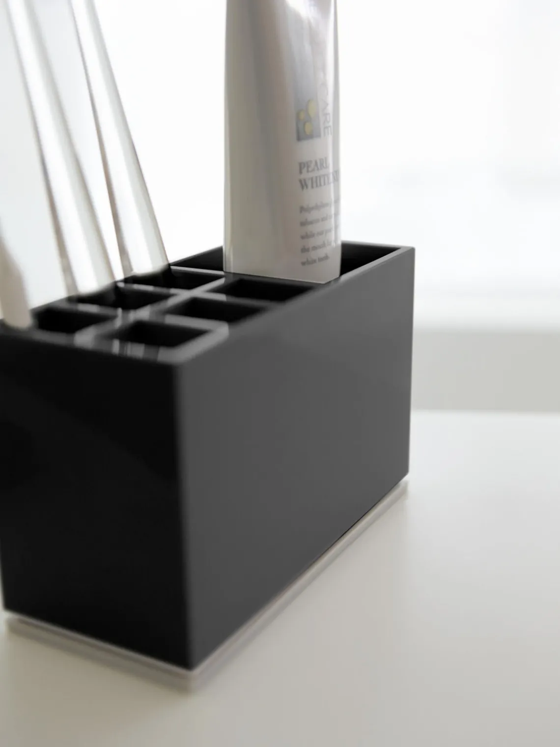 Yamazaki Organizador cepillos de dientes Mist^ Portacepillos De Dientes|Jarrones