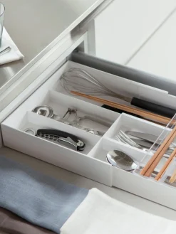 Yamazaki Organizador de cubiertos extraíble Tower