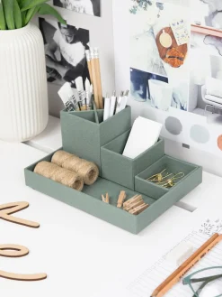 Bigso Box of Sweden Organizador de escritorio Lena, 4 uds.^ Material De Oficina|Material De Oficina