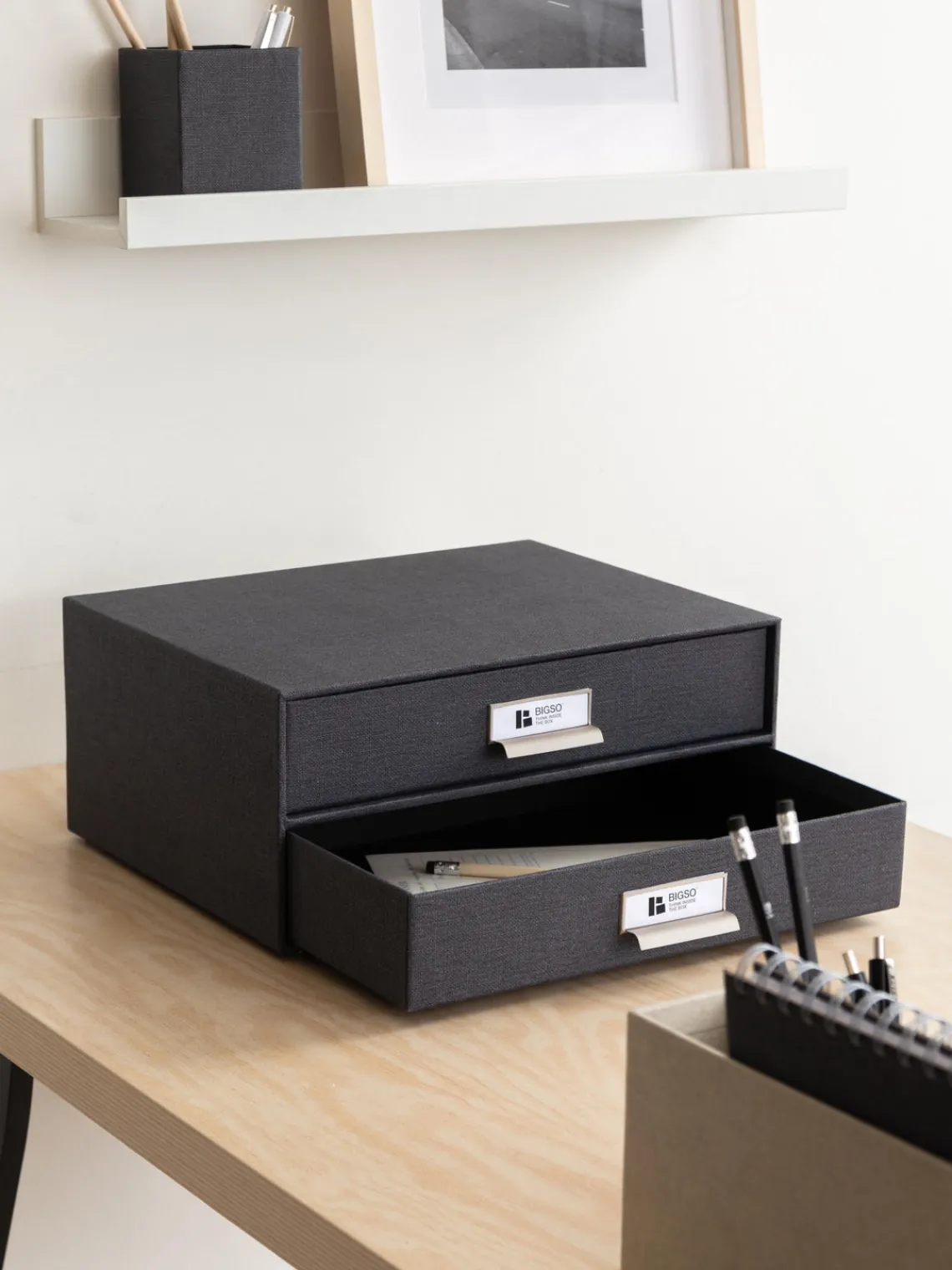 Bigso Box of Sweden Organizador de escritorio Birger