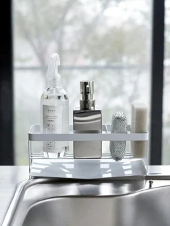 Yamazaki Organizador lavavajillas de metal Tower^ Escurreplatos|Almacenaje De Cocina