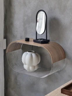 AYTM Panel para estante de pared de Curva^ Estanterías De Pared