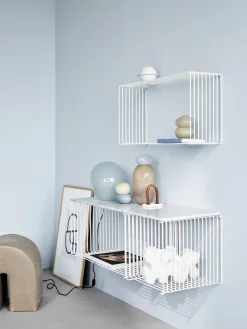 Montana Furniture Panel superior de mármol Panton Wire Single^ Estanterías De Pared