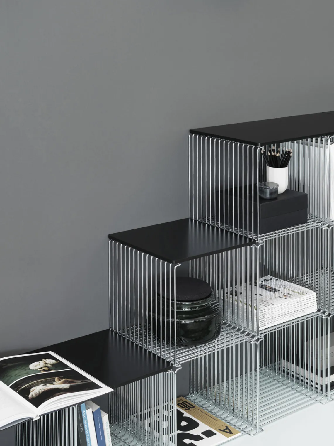 Montana Furniture Panel superior Panton Wire Single^ Estanterías De Pared