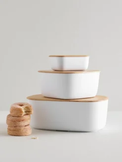 Rig-Tig Panera con tapadera de bambú Box-It^ Cestas Para Pan|Almacenaje De Cocina