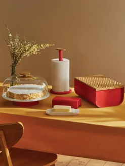 ALESSI Panera con tapadera de bambú Mattina