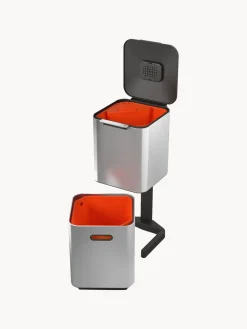 Joseph Joseph Papelera de reciclaje Totem, 2x20 L^ Cubos De Basura Y Reciclaje|Almacenaje De Cocina