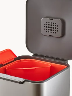 Joseph Joseph Papelera de reciclaje Totem, 2x20 L^ Cubos De Basura Y Reciclaje|Almacenaje De Cocina