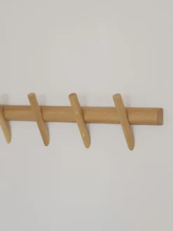 Rowico Home Perchero de madera de roble Hillmond