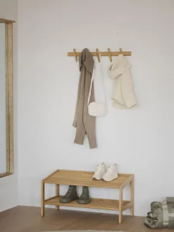 Rowico Home Perchero de madera de roble Hillmond