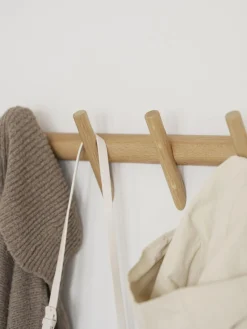 Rowico Home Perchero de madera de roble Hillmond