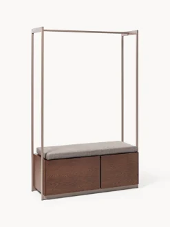 Westwing Collection Perchero de madera Larsen