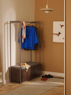 Westwing Collection Perchero de madera Larsen