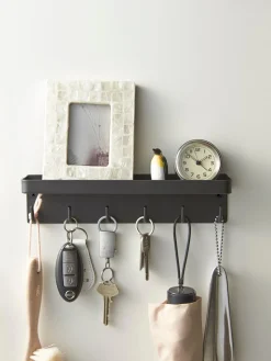 Yamazaki Perchero de pared con parte trasera magnética Smart