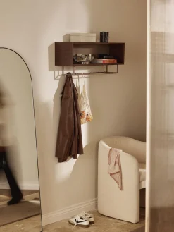 Westwing Collection Perchero de pared de madera Larsen^ Percheros De Pared