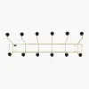Perchero de pared de metal Saturnus