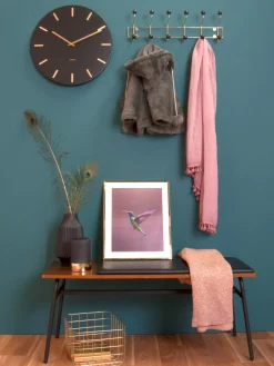 Perchero de pared de metal Saturnus