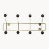 Perchero de pared de metal Saturnus