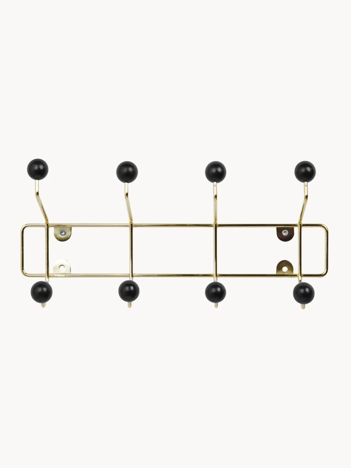 Perchero de pared de metal Saturnus