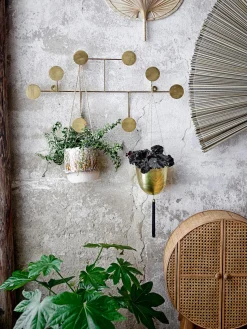 Bloomingville Perchero de pared de metal Fia