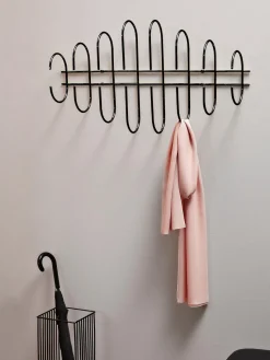 AYTM Perchero de pared de metal Moveo