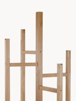 Woodman Perchero de pie de madera de roble Eigen