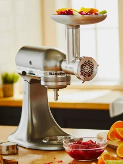 KitchenAid Picadora de metal con embutidora
