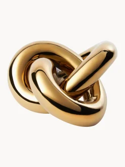 Cooee Design Pieza decorativa artesanal Knot, 9 cm^ Figuras Decorativas|Jarrones