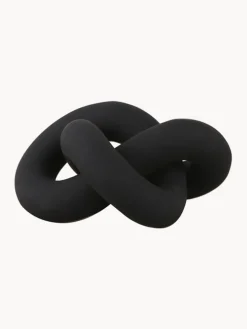 Cooee Design Pieza decorativa artesanal Knot, 6 cm^ Figuras Decorativas|Jarrones