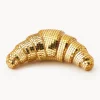 Westwing Collection Pieza decorativa brillante Disco Croissant