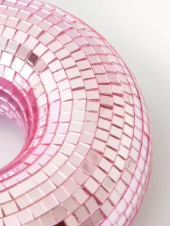 Westwing Collection Pieza decorativa brillante Disco Donut^ Jarrones|Figuras Decorativas