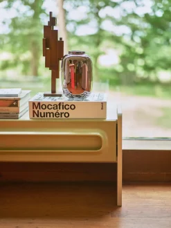 HKLIVING Pieza decorativa de madera de teca Skyline^ Figuras Decorativas|Decoración