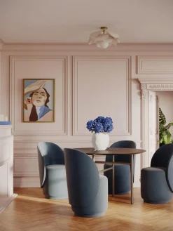 Westwing Collection Plafón de diseño Peony