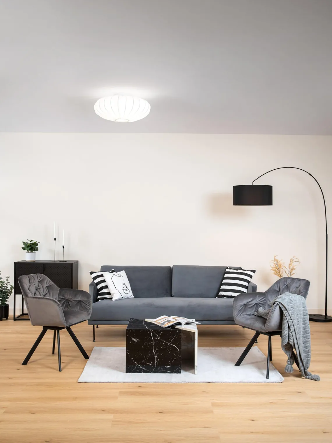 Aneta Plafón de tela Mamsell^ Plafones|Lámparas De Techo