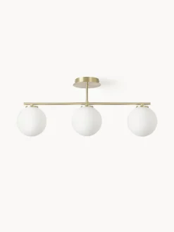 Westwing Collection Plafón de vidrio opalino Atlanta^ Plafones|Lámparas De Techo