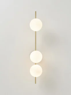 Westwing Collection Plafón de vidrio opalino Atlanta^ Apliques|Lámparas De Techo