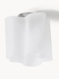 Artemide Plafón pequeño artesanal de vidrio soplado Logico