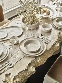 SERAX Plato de porcelana con esmalte reactivo Zuma, 2 uds.^ Vajillas Completas|Menaje De Mesa